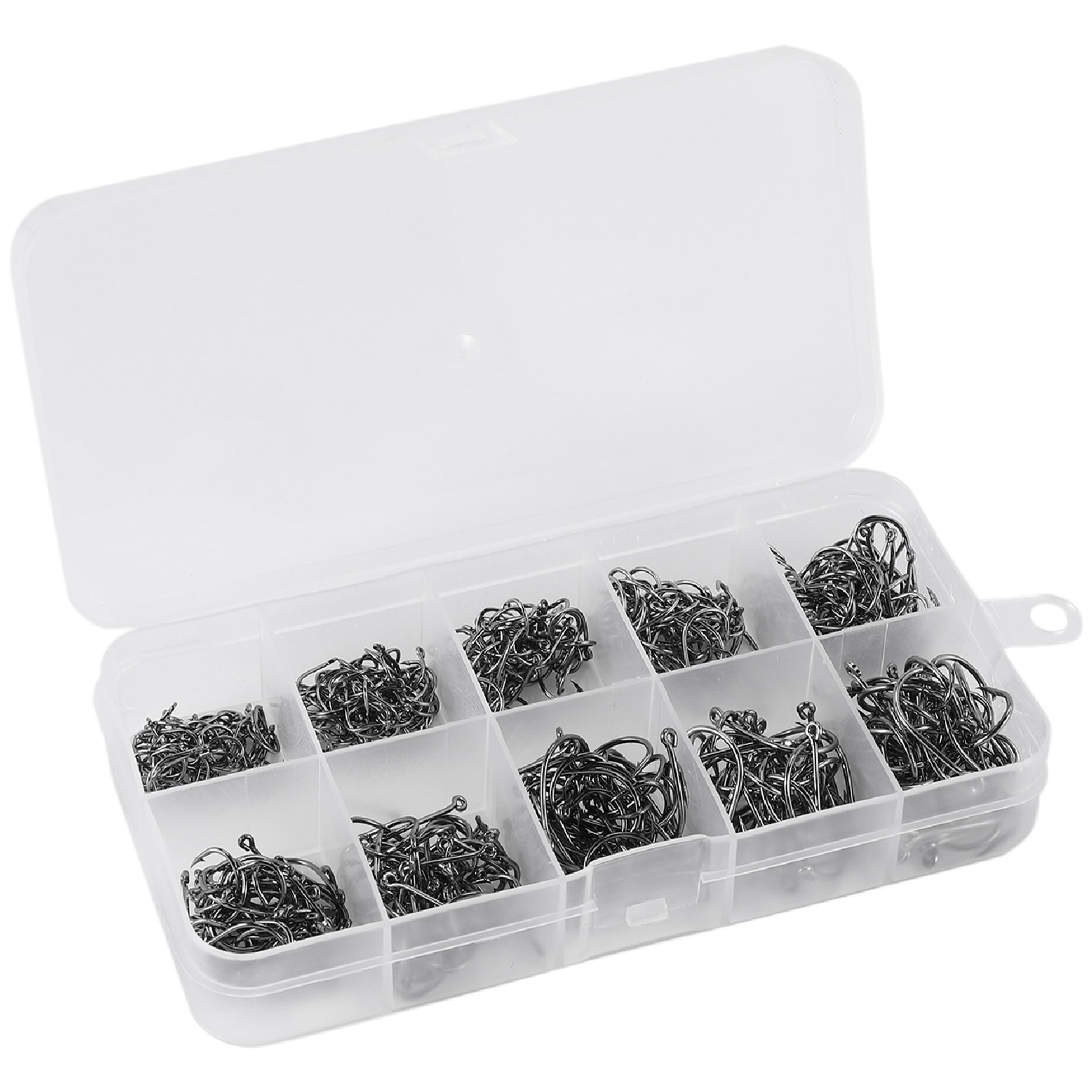 New arrival  500Pcs/Set Mixed  - Fishing Hook Box ulasan dan harga