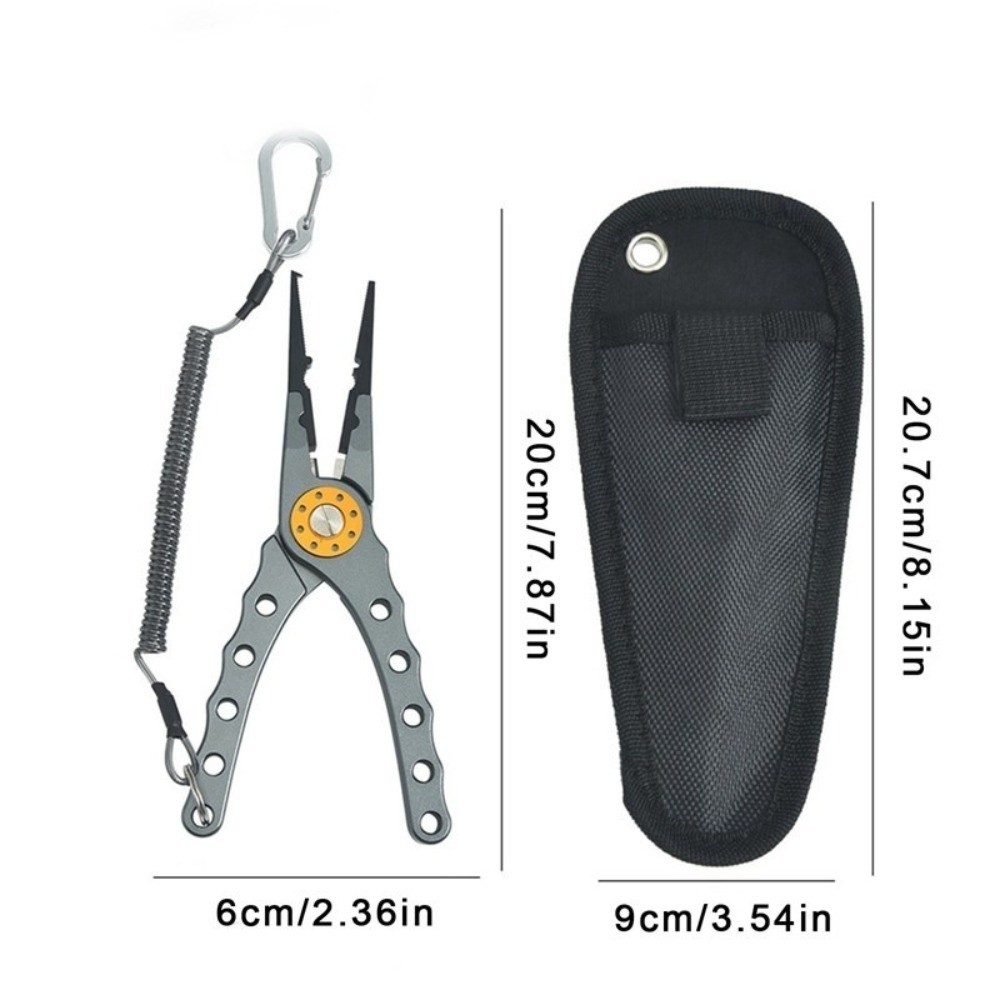 New 7.3 Inch Lure Pliers Side  - Fishing Hook Remover ulasan dan harga