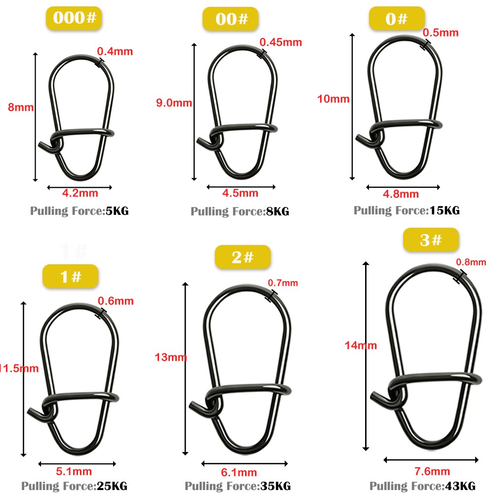 GOBAIT 100Pcs Black Stainless  - Fishing Hook Offset ulasan dan harga