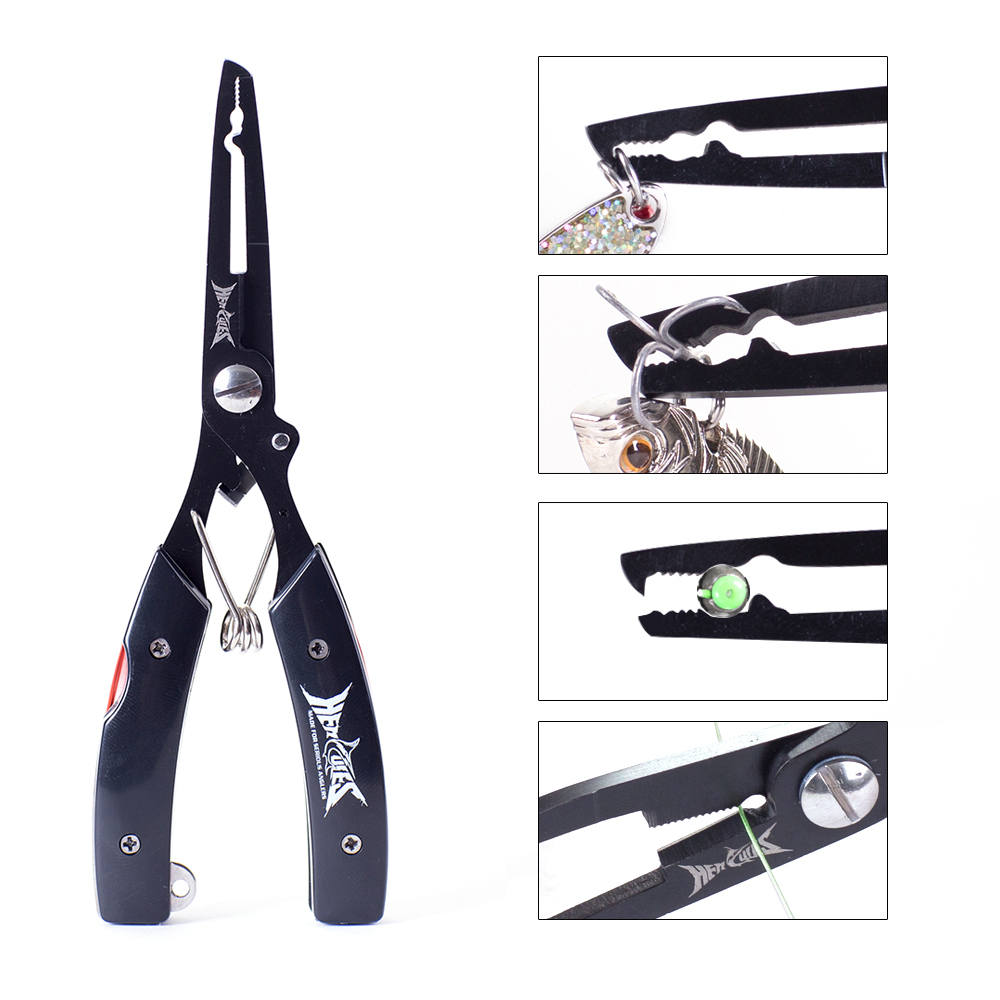 HERCULES Fishing Pliers with S - Fishing Hook Remover ulasan dan harga