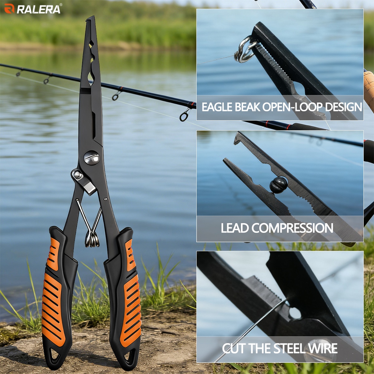 RALERA Fishing Gear Tool Kit F - Fishing Hook Sharpener ulasan dan harga