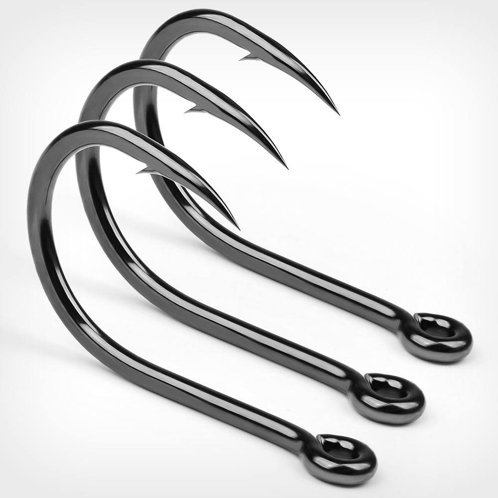 10Pcs High Carbon Steel Barbed - Fishing Hook Assortment ulasan dan harga